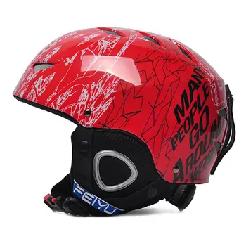 Лыжный шлем для активного отдыха, защитный лыжный шлем, Интегрально-литой Лыжный сноуборд, шлем для роликовых коньков, Велосипедный походный шлем для детей