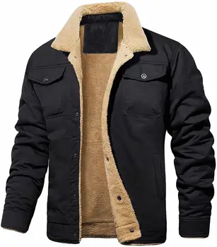 Мужское пальто для инструментов, Осень-Зима 2023, Новая мужская куртка для инструментов, хлопковое флисовое пальто, повседневная куртка