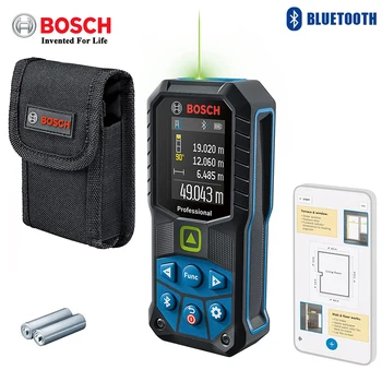 Профессиональный лазерный измерительный прибор Bosch GLM 50-27 CG 50M Зеленый Лазерный дальномер IP65 Bluetooth Электронная измерительная линейка