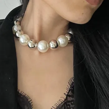 Жемчужное ожерелье в европейском и американском стиле Индивидуальное модное ожерелье Ms Girl Travel Свадебные Аксессуары 2023