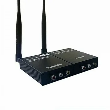 Новая версия 2,4 ГГц 2000 М 12 В 3 Вт 5 Вт Беспроводной аудио Видео FM Передатчик AV Отправитель Приемник TX RX