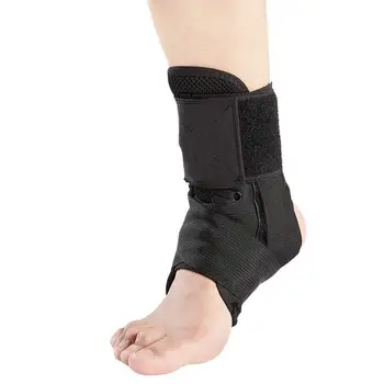 1 шт. защита для лодыжек для женщин и мужчин, бандаж для поддержки лодыжки на шнуровке, стабилизатор для растяжения лодыжки, спортивные травмы, подошвенный фасциит
