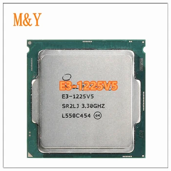 Xeon E3 1225 V5 3,3 ГГц 8 МБ 4-ядерный процессор LGA 1151 CPU Процессор E3-1225V5