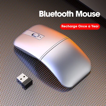 Беспроводные мыши Bluetooth Gamer USB Беспроводная складная мышь Bluetooth для компьютера Macbook, игровых ПК, перезаряжаемых мышей, ноутбука
