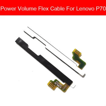 Кнопка включения-выключения питания и регулировки громкости Гибкий кабель для Lenovo P70, регулятор уменьшения и увеличения громкости питания, замена деталей гибкой ленты