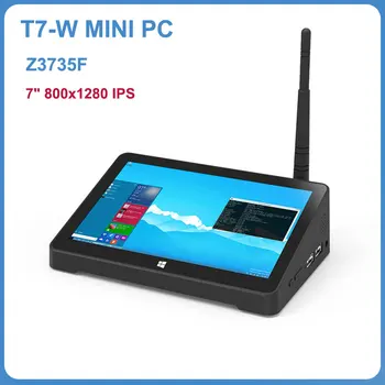 Мини-ПК T7-W 7 дюймов 800x1280 IPS Сенсорный экран Z3735F Windows Оперативная память DDR3L 2 ГБ EMMC 32 ГБ Все в одном Мини-компьютере Поддержка WiFi BT
