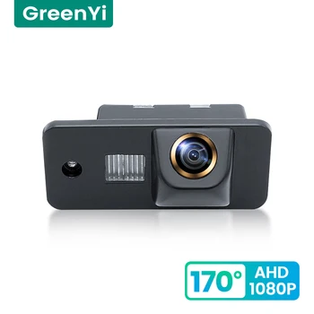 GreenYi 170 ° HD 1080P Автомобильная Камера Заднего Вида для AUDI A3 S3 A4 S4 A6 A6L S6 A8 S8 RS4 RS6 Q7 Ночного Видения Заднего Хода 4 pin