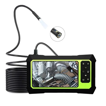 B315 2 м/ 5 М HD 1920 * 1080P 4,3-дюймовый ЖК-экран 1080P Ручной эндоскоп Промышленные эндоскопы с двумя камерами и 6 светодиодами для дома