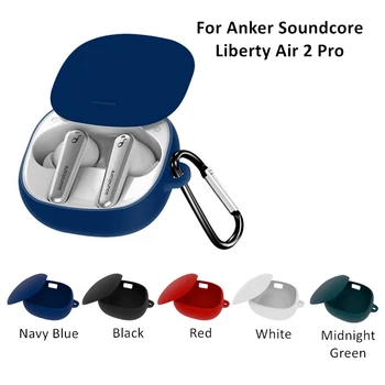 1шт для Anker Soundcore Liberty Air 2 Pro Чехол Защитная оболочка Силиконовые Беспроводные наушники Bluetooth Аксессуары Anker Air2 Pro