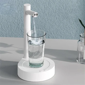 Mi Home 6-ступенчатый настольный электрический Диспенсер для воды Умный насос для бутылки с водой С базовым автоматическим переключателем, перезаряжаемый через USB на открытом воздухе
