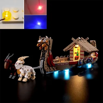 Комплект USB-подсветки для конструктора LEGO 76208 The Goat Boat Building Blocks Brick-не включает модель Lego
