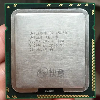 ПК-процессор Intel Xeon X5650 (кэш 12 М, 2,66 ГГц, Intel QPI 6,40 Гц/с) LGA 1366 ServerCPU