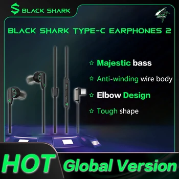 Оригинальные наушники Black Shark 2 типа C Наушники Pro для iPhone 14 pro Смартфон Xiaomi Samsung Redmagic 8 pro Rog 7