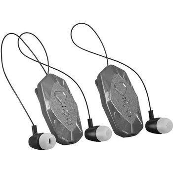 Зажимная гарнитура Trouvaille Lavalier Bluetooth 5.2 Беспроводные наушники для бизнеса 40 Часов Громкого звука Наушники Lotus One Ear