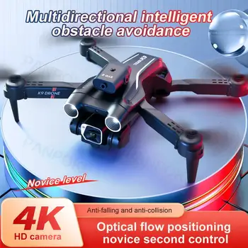 2023 Новый K9 Drone 2.4 g Wifi Мини-Квадрокоптер Складной 4K Для Обхода Препятствий С Двойной Камерой Беспилотный Летательный Аппарат Для Аэрофотосъемки Dron Подарок для Мальчиков