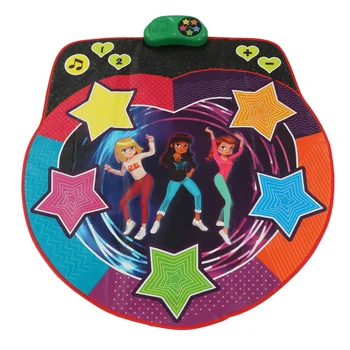 музыкальный танцевальный микшер Playmat Электронный сенсорный дизайн Подключаемый MP3 Регулируемый темп музыки Танцевальный коврик Toy musica