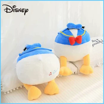 Плюшевая игрушка Disney Donald Duck Butt Pillow Домашняя Диванная подушка Аниме Плюшевая Автомобильная подушка на День Рождения Рождественский подарок Кавайные Игрушки