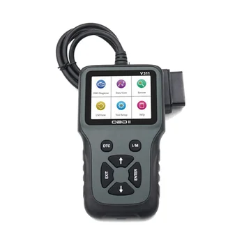 Для Chevrolet сканер OBD2 Диагностический считыватель данных в режиме реального времени Проверка освещения двигателя ЖК-монитор Многофункциональный прочный