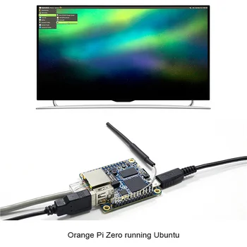 Для Orange Pi Zero Allwinner H3 ARM Cortex-A7 Четырехъядерный компьютер с памятью 256 МБ для компиляции платы разработки Android Linux