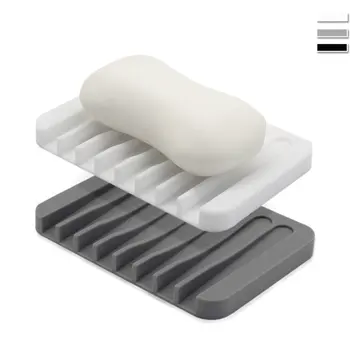 Силиконовая мыльница для слива мыла для ванны Кухонная столешница Подставка для губок Сушильный лоток Для слива Удобрения Держатель для мыла