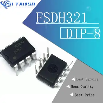 10шт МИКРОСХЕМА переключателя питания DH321 DIP-8 FSDH321 DIP8 DIP DL321 FSDL321 FSD210 DIP-7