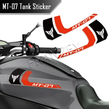 Наклейка на топливный бак мотоцикла с логотипом в полоску длиной 3 м, аксессуары Водонепроницаемые для YAMAHA MT-07 MT07 mt 07