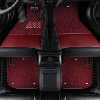 Высочайшее качество! Изготовленные на заказ специальные автомобильные коврики для Mercedes Benz AMG CLA 35 45 2024-2020 прочные двухслойные ковры, Бесплатная доставка
