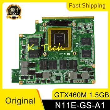 GTX460M GTX 460M N11E-GS-A1 1,5 ГБ Видеокарта VGA Плата Для ASUS G53JW G53SW G53SX G73SW Видеокарта для Ноутбука 100% Тест