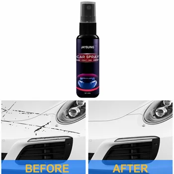30 МЛ Anti kras Auto Spray Автомобильная краска для ремонта царапин Кристаллическое покрытие Жидкое Керамическое покрытие Нано Краска для полировки автомобиля