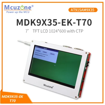 MDK9X35-EK_T70, AT91SAM9X35, ПРОЦЕССОР QT4 400 МГц, 128 МБ DDR2, Ethernet, высокоскоростной USB, 7 
