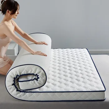 Складной матрас Татами для спальни Коврик для пола из пены с эффектом памяти высокой плотности Удобные матрасы с подушками для кровати Студенческий коврик