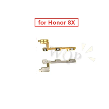 для Huawei Honor 8X, боковая кнопка включения громкости, Гибкий кабель, переключатель включения ВЫКЛЮЧЕНИЯ, Запасные части для гибкого кабеля