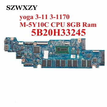 Восстановленная Материнская плата для ноутбука Lenovo Yoga 3-1170 Yoga 3 11 AIZY0 LA-B921P 5B20H33245 с процессором SR23C M-5Y10C 8 ГБ оперативной памяти