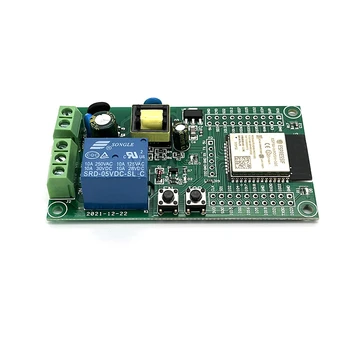 AC90-250V ESP32 WIFI Bluetooth BLE Плата разработки одностороннего реле ESP32WROOM Программируемый СВЕТОДИОД