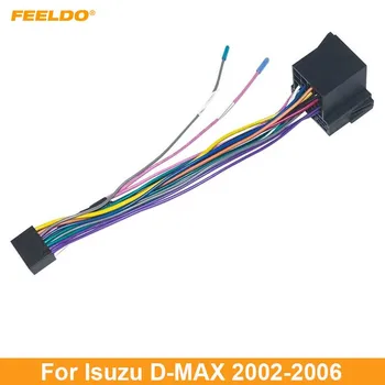 Автомобильный 16-контактный Аудио Жгут Проводов FEELDO Для ISUZU D-MAX 16-Контактный Адаптер Для Установки Стереосистемы На Вторичном Рынке