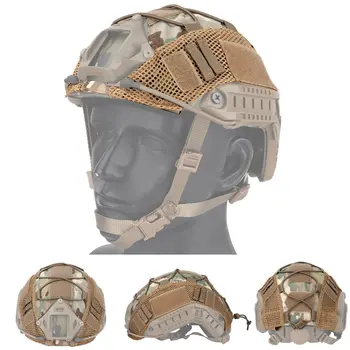 Чехол для тактического шлема FAST PJ MH, Страйкбольный охотничий армейский шлем, ткань, аксессуары для военного пейнтбольного шлема