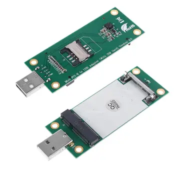 Мини-PCI-E Беспроводной Адаптер WWAN К USB-карте Со Слотом Для SIM-карты Для HUAWEI EM730 Прямая Доставка