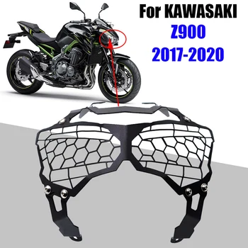 Защита фары мотоцикла, Решетка, защита головного света для Kawasaki Z900 Z 900 2017 2018 2019 2020 Аксессуары