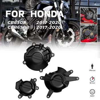 Для HONDA CB650F CBR650F CB650R CBR650R 2017-2020 Запчасти для мотоциклов Защитная крышка двигателя Защитная крышка от падения