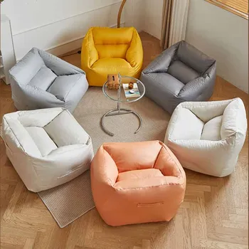 Диван-качалка Lazy Lounge, Водонепроницаемая сумка для отдыха, Необычный угловой диван, современный одноместный диван для чтения, мебель для дома Soggiorno