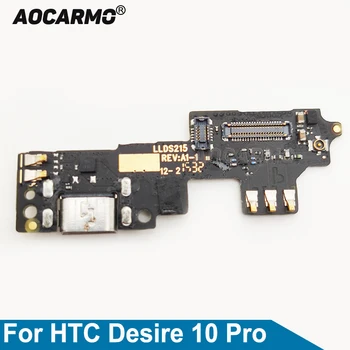 Aocarmo для HTC Desire 10 Pro USB-порт для зарядки, разъем для док-станции для зарядного устройства, гибкий кабель
